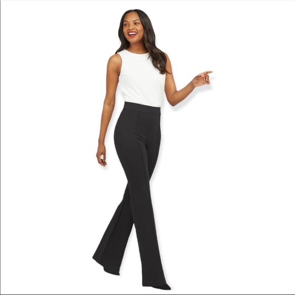 SPANX Pants - SPANX Perfect Pant in Hi-Rise Flare Classic Black M